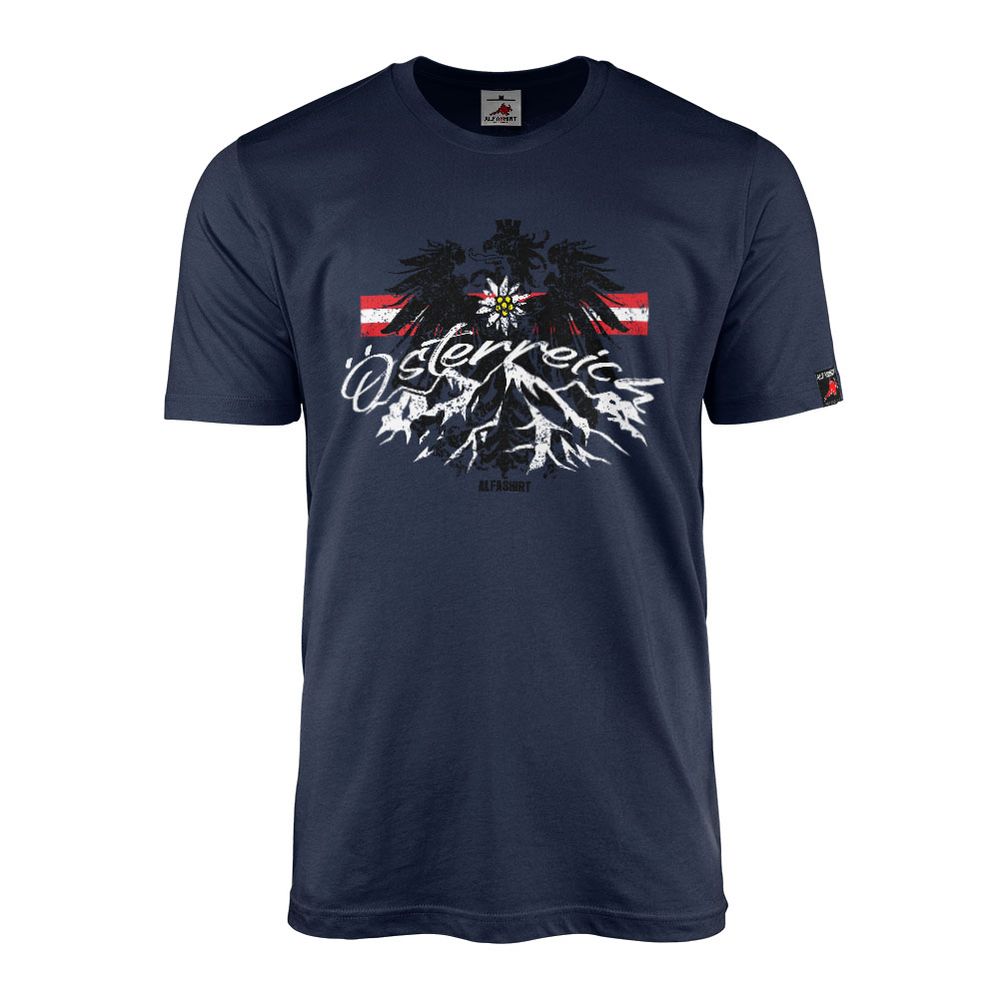 Österreich T-shirt Austria Mounten Berge Adler Edelweiß Blume Wander #32111