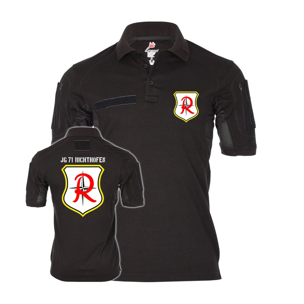 Tactical Polo Shirt JG 71 Jagdgeschwader Richthofen TaktLwG Luftwaffe BW #46864