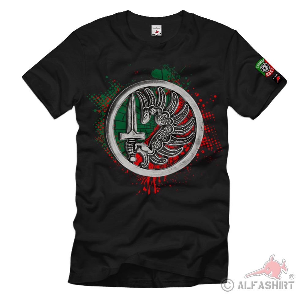 Thomas Gast Legion étranger de parachutistes Fallschirmjäger T-Shirt#36545