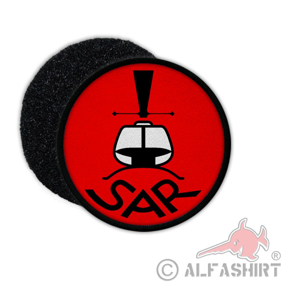 Patch - SAR Search and Rescue Rescue Pilot Air Force BW Huey Bell #25708
