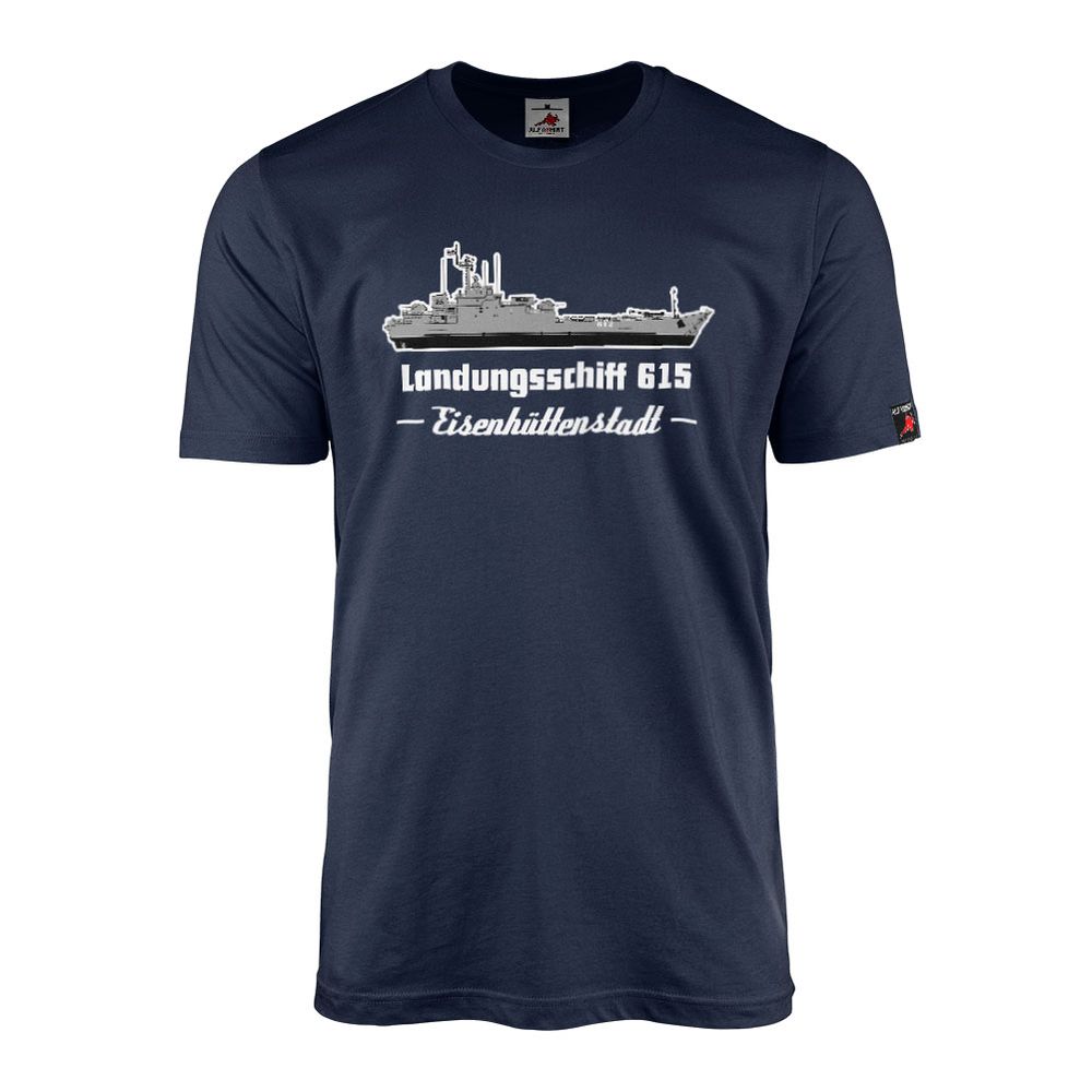Landungsschiff 615 Eisenhüttenstadt DDR Volksmarine Projekt 47 T-Shirt#39854