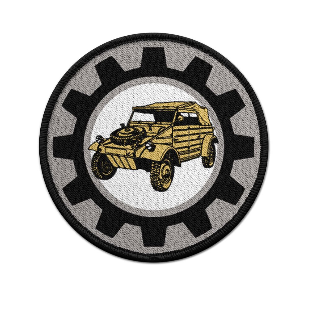 Patch Kübelwagen type 82 logo sprocket hood rim axle patch # 33945
