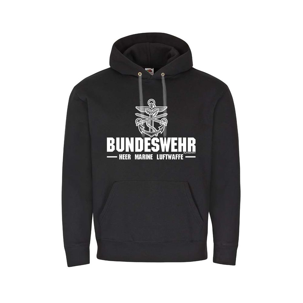 Hoodie BUNDESWEHR Personalisiert Heer Marine Luftwaffe Deutschland #30960