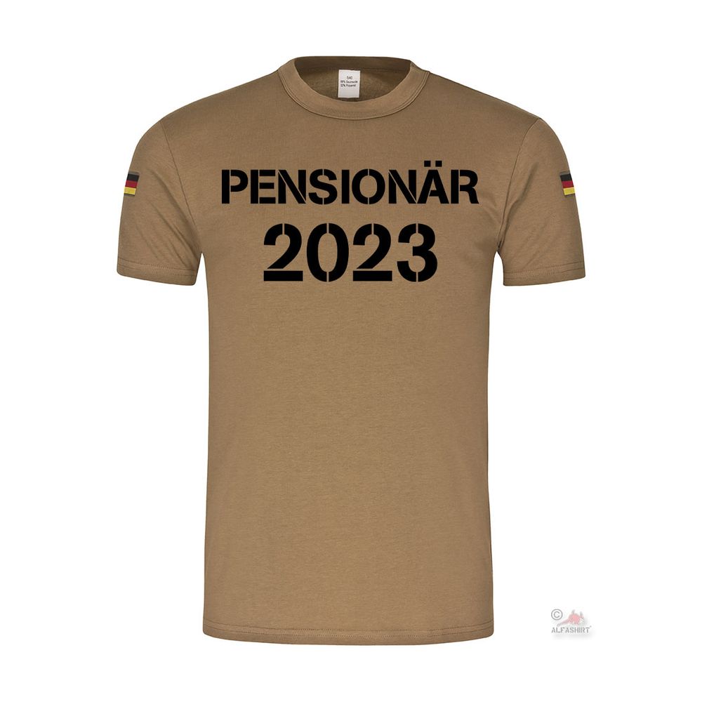 BW Tropen Pensionär 2023 Rentner Geschenk Kollege Pension Ruhestand #38133