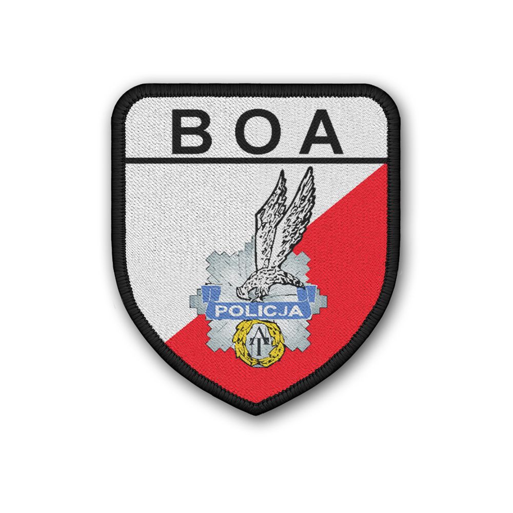 Patch BOA Biuro Operacji Antyterrorystycznych Poland KGP Police Unit # 34112