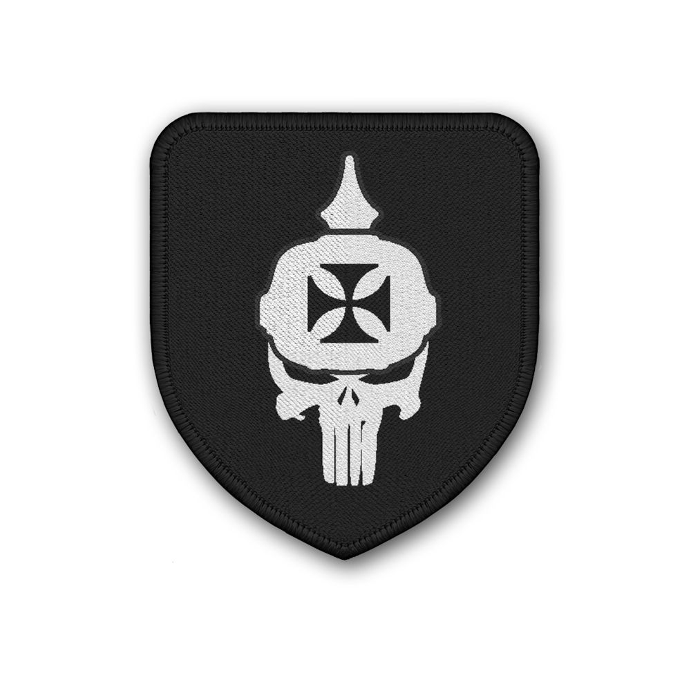 Patch Old School German Preußen Infidel Pickelhaube Bundeswehr Moral #23432