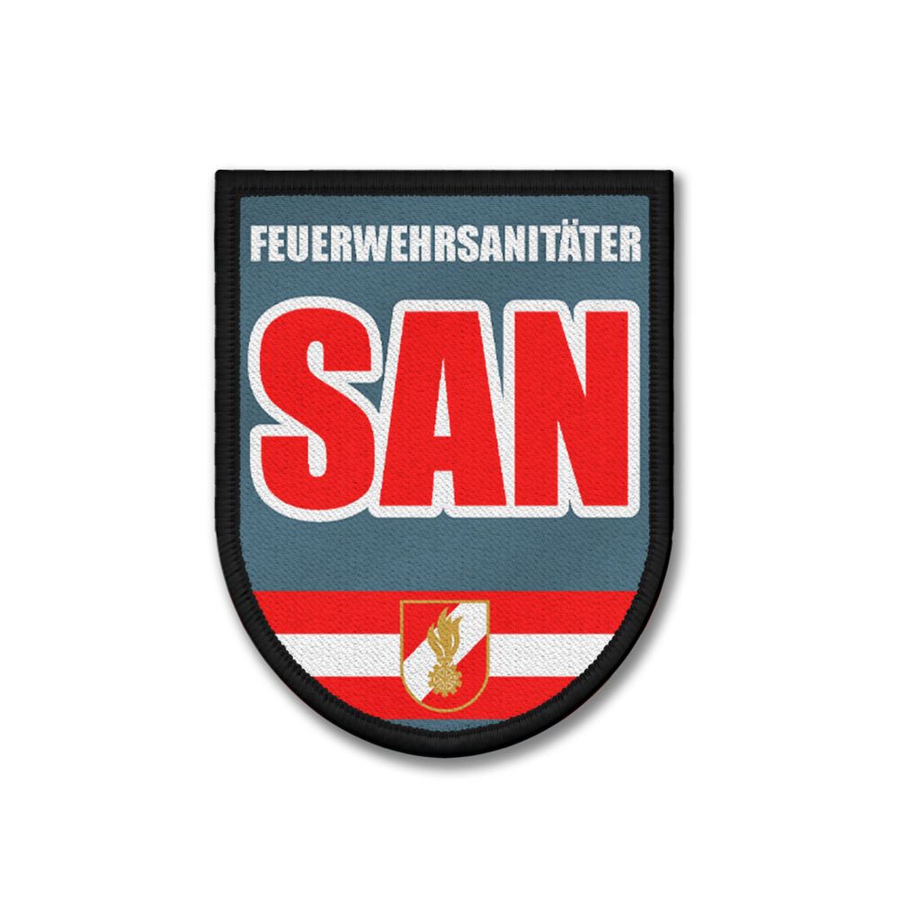 Patch Feuerwehr Österreich Austria Korpsabzeichen Feuerwehrsanitäter  #43564