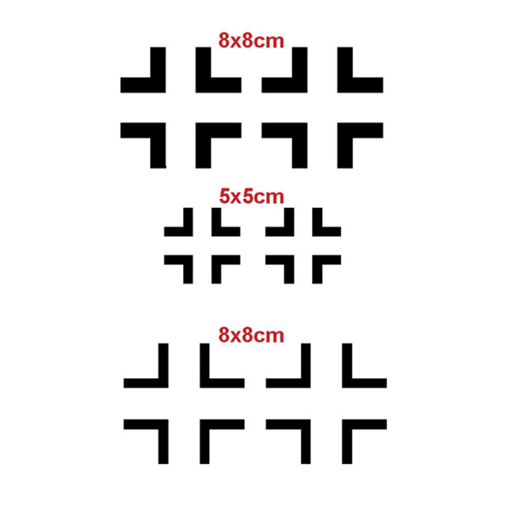 Sticker LW Beam Cross SET2 Air Force Cross Detection Me 109 A631