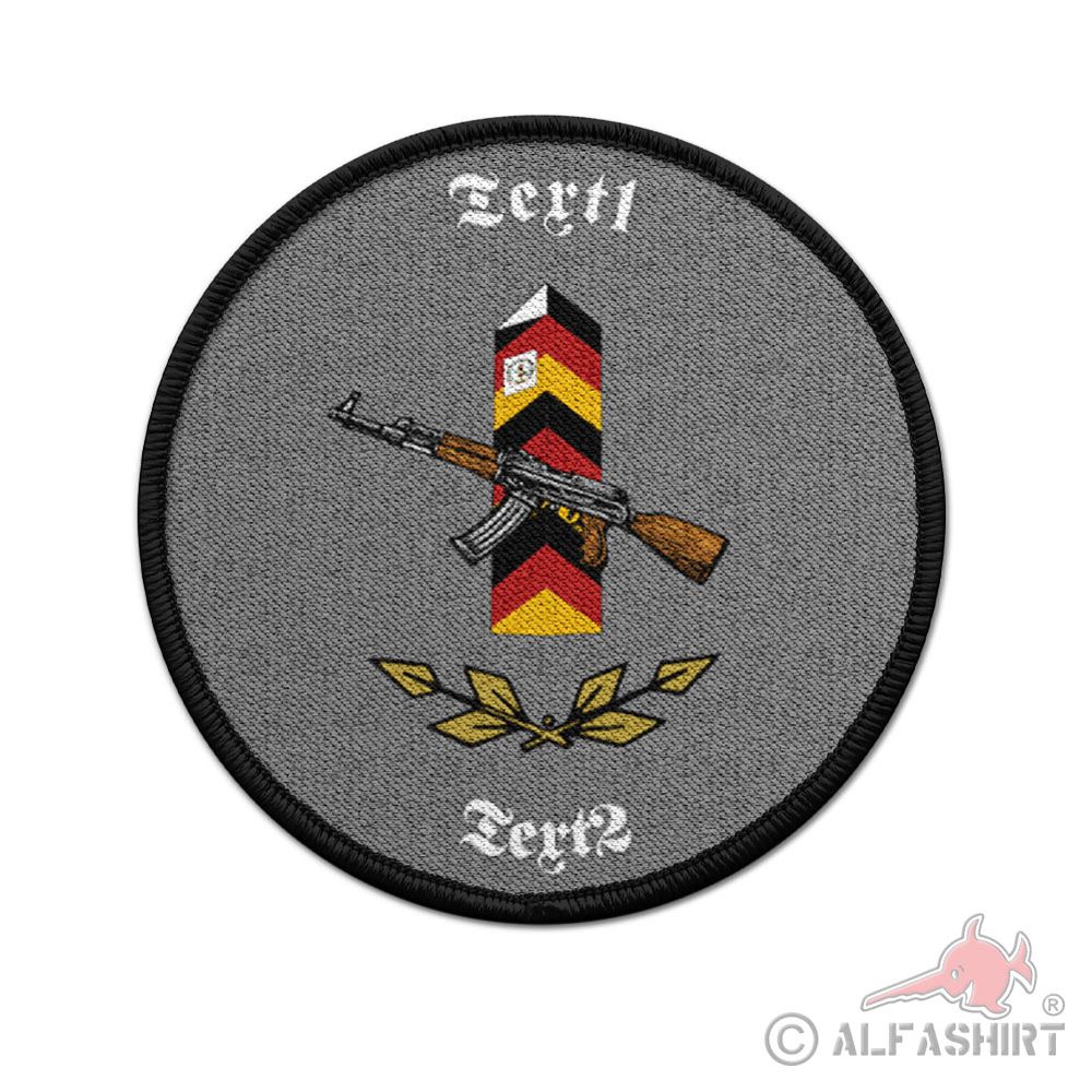Patch customizable GDR NVA border troop surveillance guard wall #42630