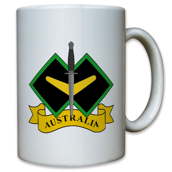 Australische Streitkräfte Schwert Australia Army Wappen Abzeichen - Tasse #11373