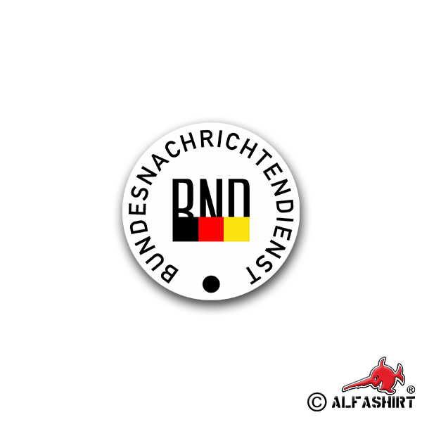 Aufkleber/Sticker Bundesnachrichtendienst BND Bund Nachrichten 7x7cm A1576