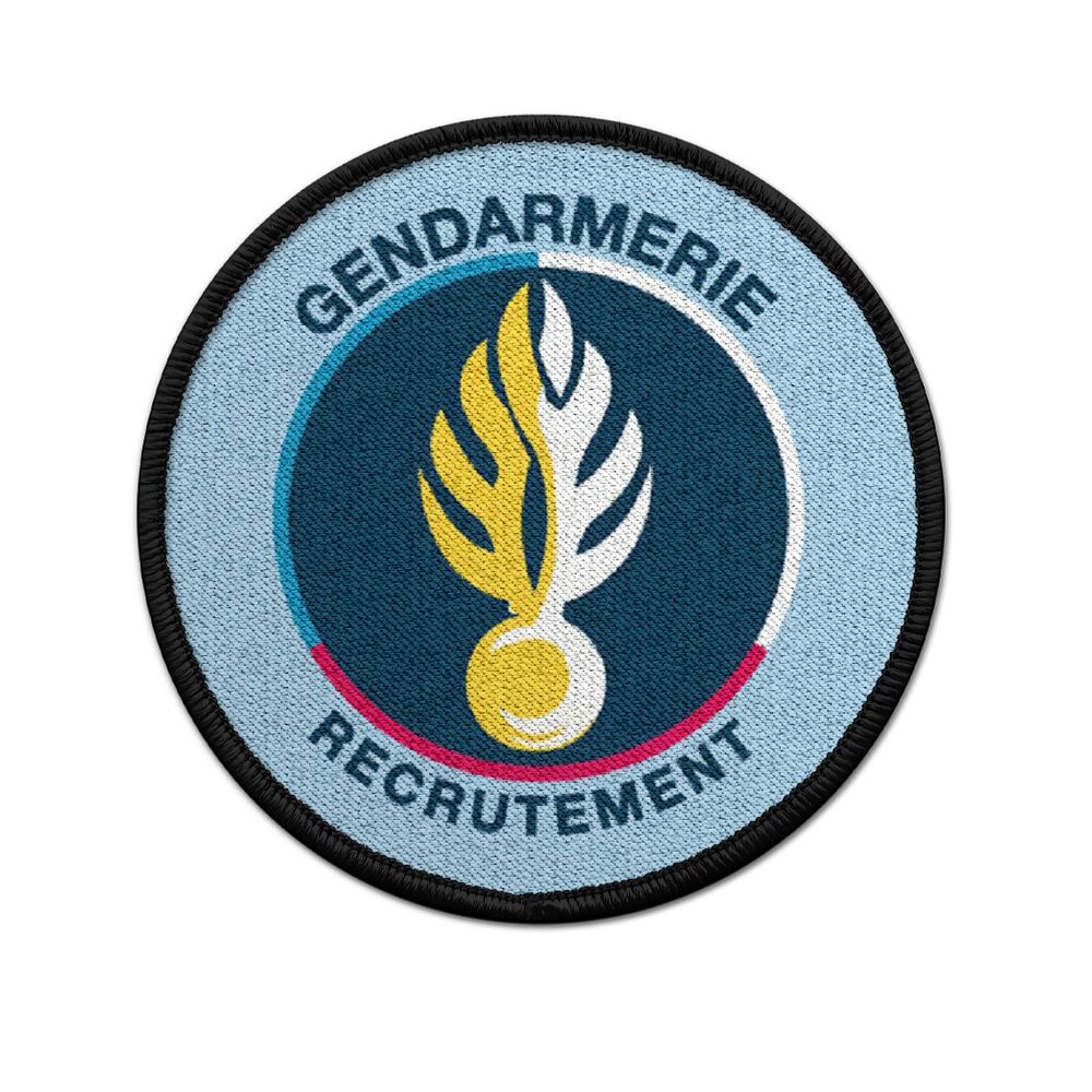 Patch Recrutement Gendarmerie Nationale Frankreich Abzeichen Aufnäher#33938