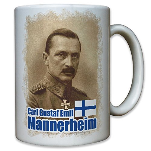 Carl Gustaf Emil Mannerheim Finnland Marschall Militär - Tasse #10384 T