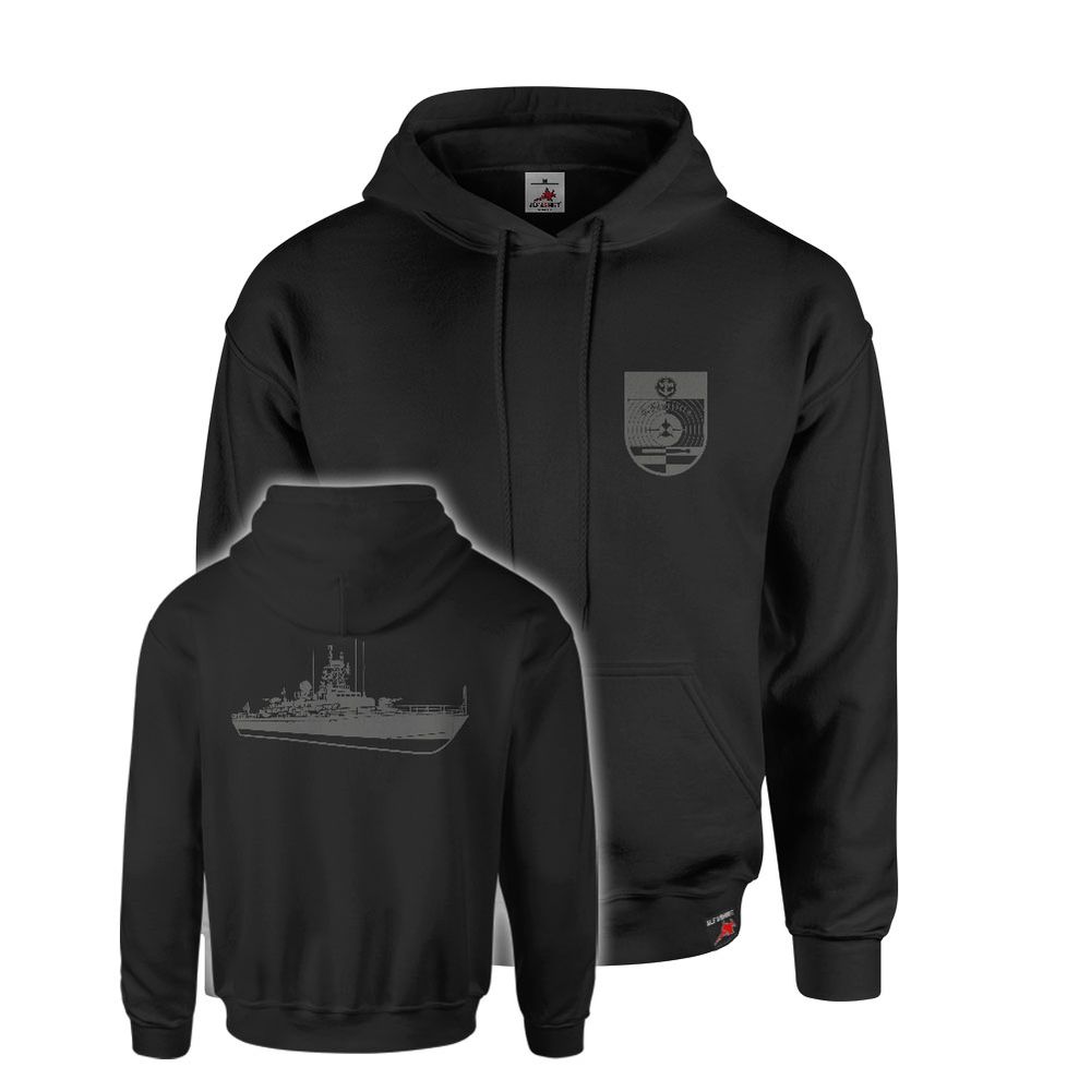 Hoodie Kapuzenpullover Volksmarine VM Boot Schnellboot 6. Flottille #47950