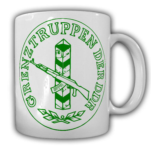 Tasse Abzeichen Grenztruppen der DDR Grenbrigade Grenzregiment Kommando #32504