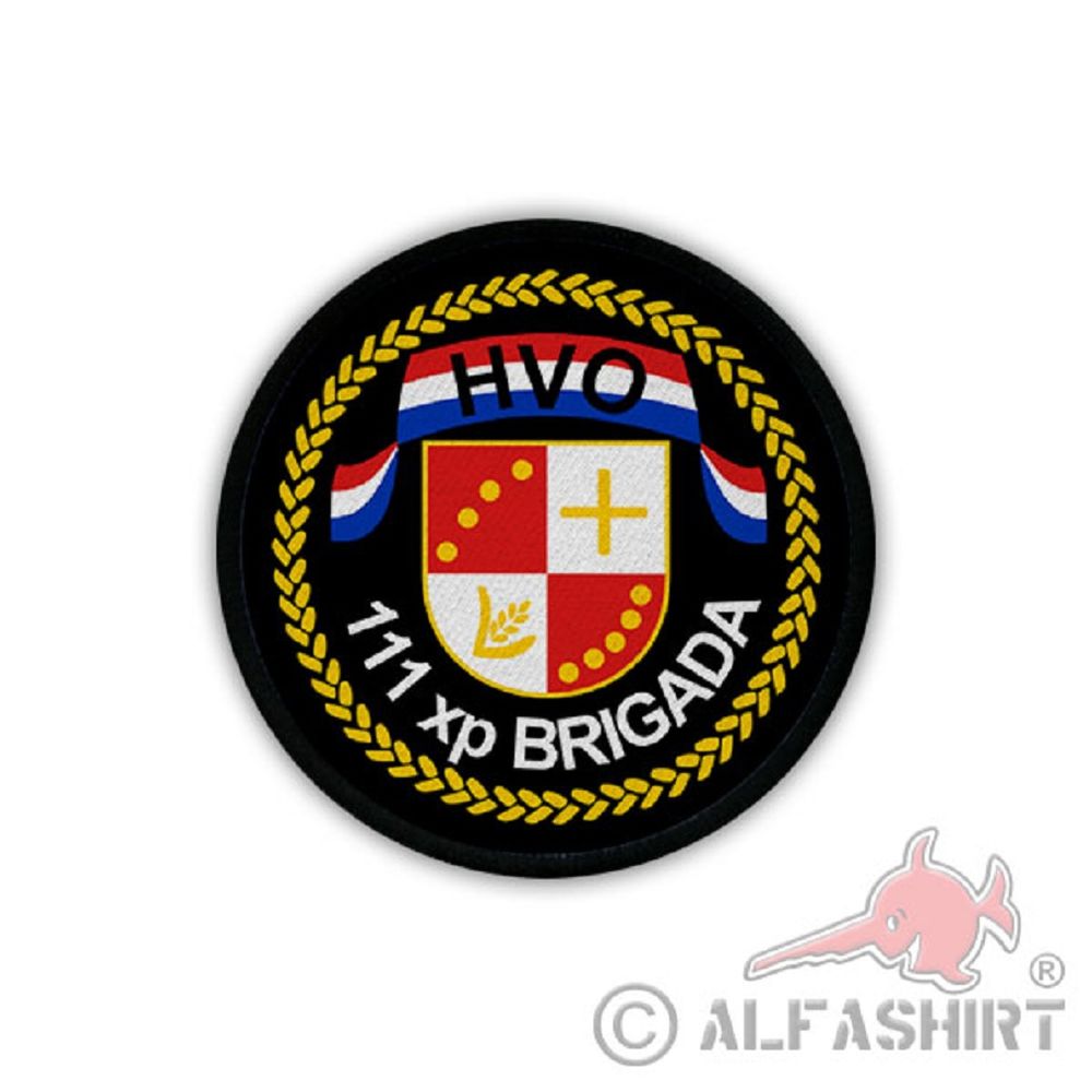 Patch / Patch - 111 xp Brigada Zepce Unit Defense Council HVO # 19249
