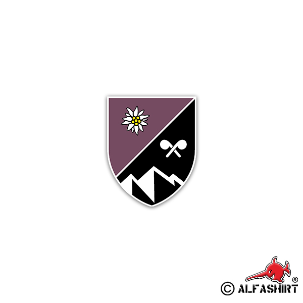 Aufkleber / Sticker ABCAbwLehrBtl 210 Abwehr Lehrbataillon Militär 6x7cm A2593