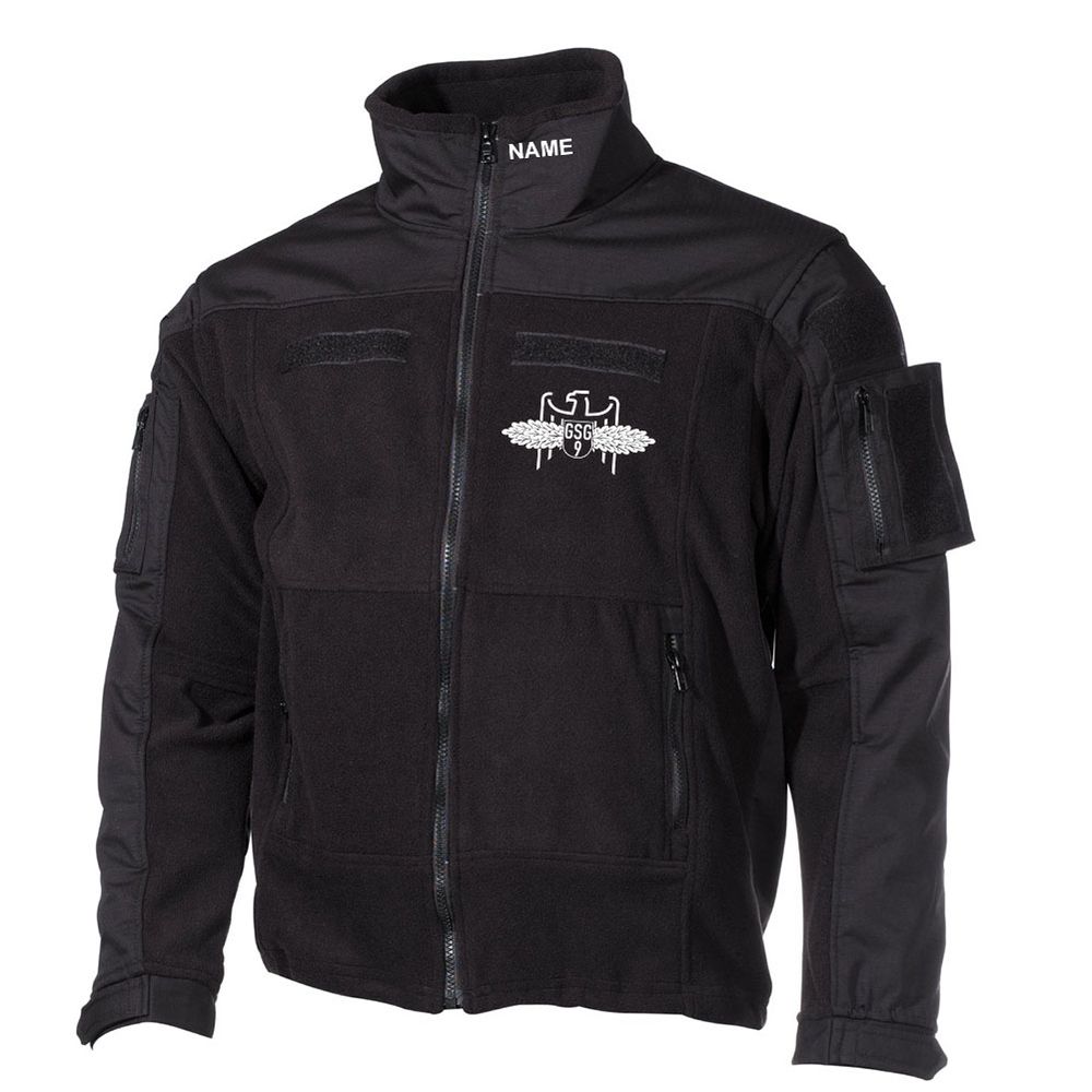 Combat Fleece Jacket GSG9 Unité spéciale des gardes-frontières Groupe Nine Police # 32359