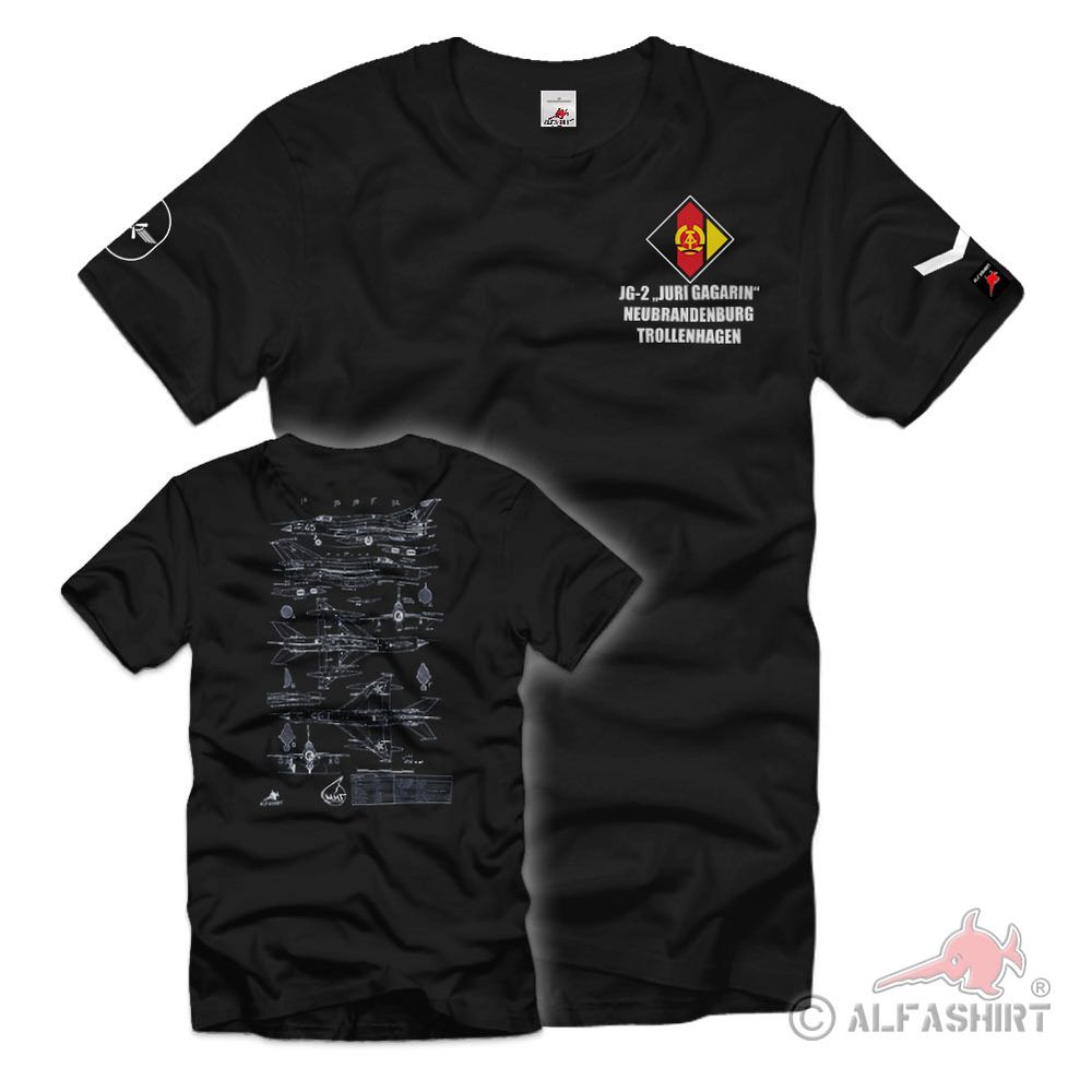 JG-2 Typ 3 Juri Alexejewitsch Gagarin Jagdfliegergeschwader 2 T-Shirt#36821
