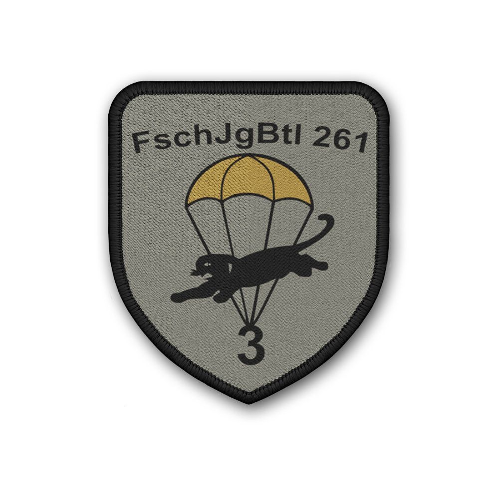 Patch 7,5x6,5cm Fallschirmjägerbataillon FschJgBtl 261 3. Kompanie #47150