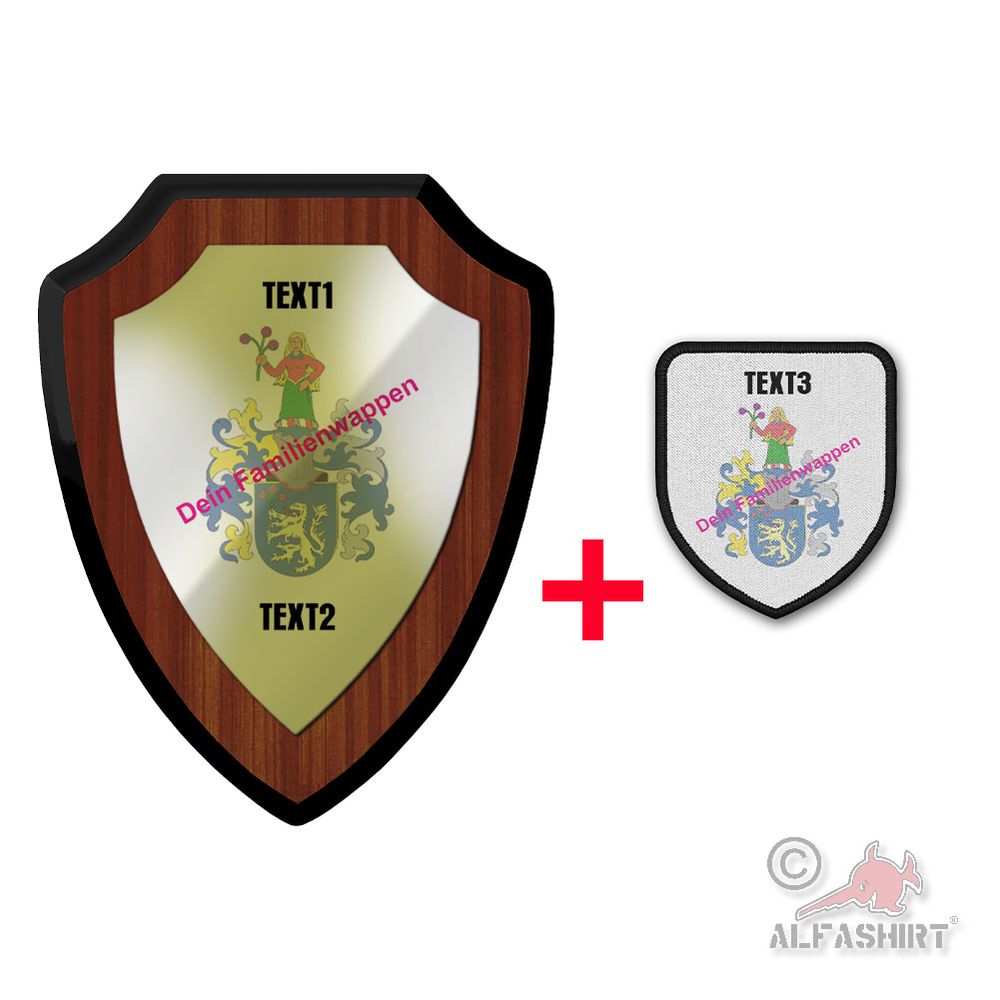 Wappen Set Wappenschild Wappenform Familienwappen Heraldik Ahnen Familie #45770