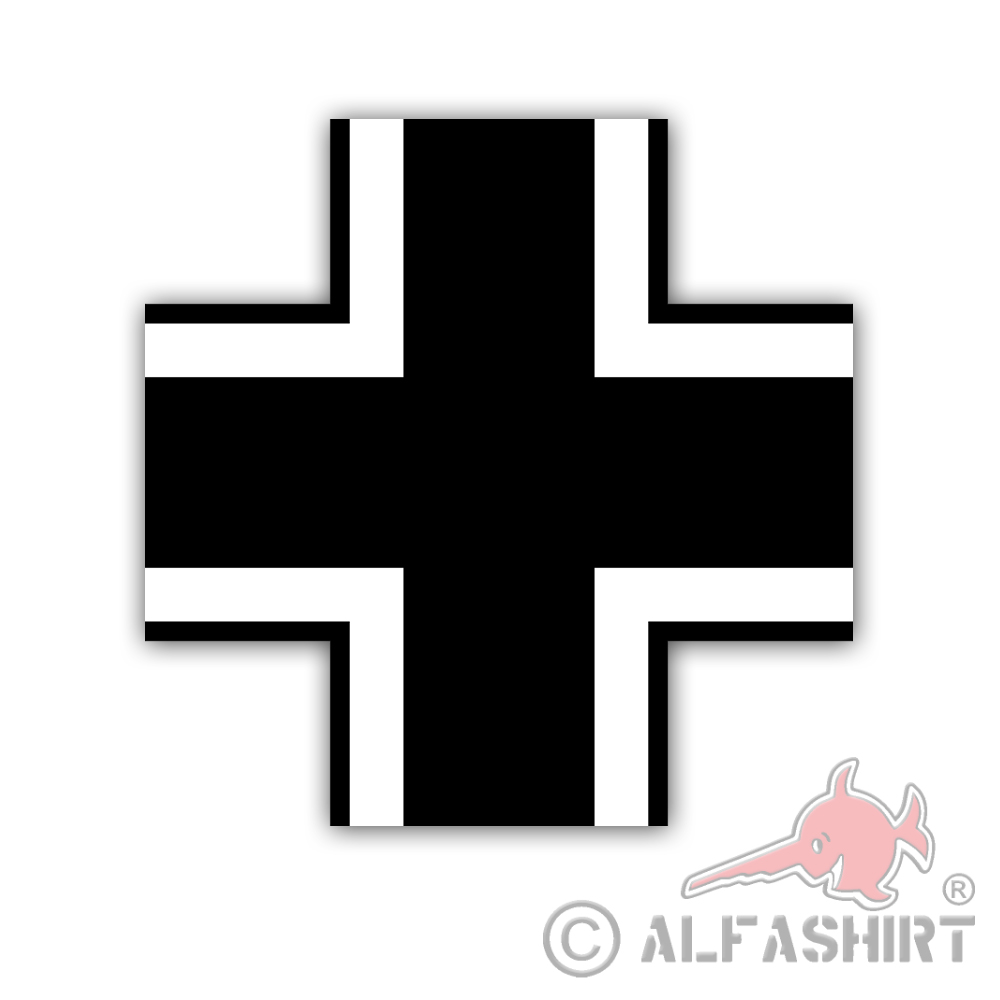 Balkenkreuz WH Aufkleber Panzer Luftwaffe Modellbau Sticker 4x4cm #A5787