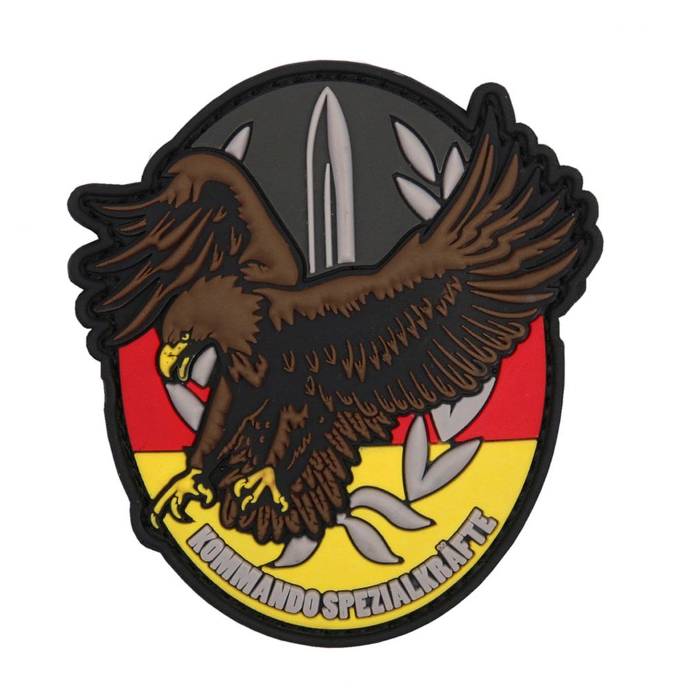 3D Rubber Patch Kommando Spezial Kräfte KSK Adler Deutschland Schwert #24199