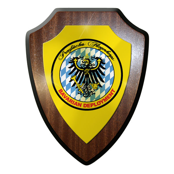 Wappenschild / Wandschild - Preußisches Fliegerkorps Bavarian Preußen #11625