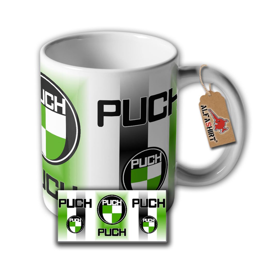 Tasse Puch Werke Johann Puch Österreich Fahrräder Motorfahrräder #33514