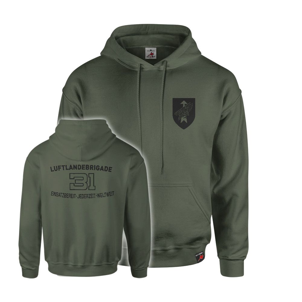 Hoodie Airborne Brigade 31 LLBrig Oldenburg German Armed Forces Pullover #18500