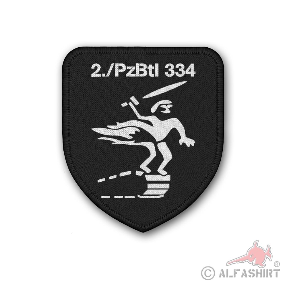 2 PzBtl 334 Celle Kettengeist Panzer Leopard 2A6 Bundeswehr Patch #38559