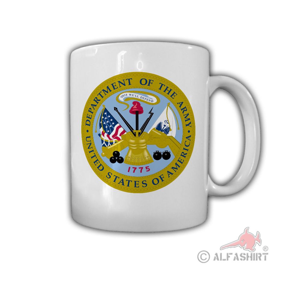 US Army United States Army Vereinigte Staaten Streitkräfte Kaffee Tasse #27634