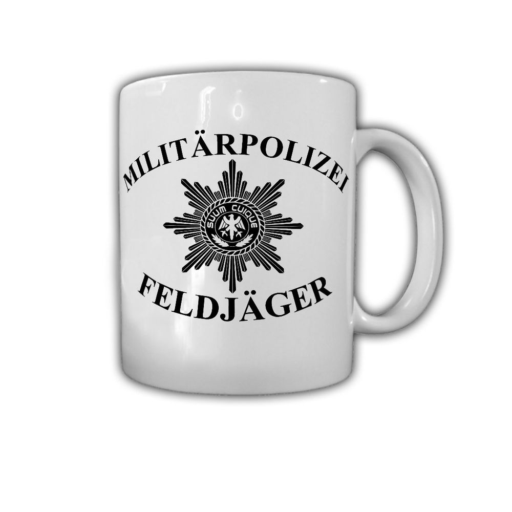 Cup Military Police Feldjäger MP Bundeswehr Badge Star Suum Cuique # 30324