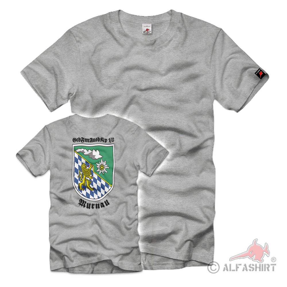 GebFmAusKp 1-8 Murnau Fernmelder Kemmel-Kaserne Training T-Shirt # 37025