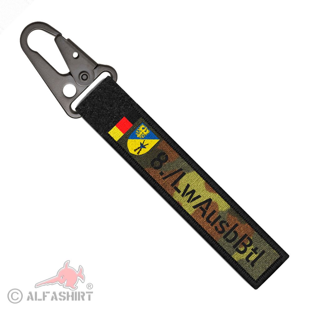 Tactical Schlüsselanhänger 8 LwAusbBtl Luftwaffen-Ausbildungs-Bataillon #39831