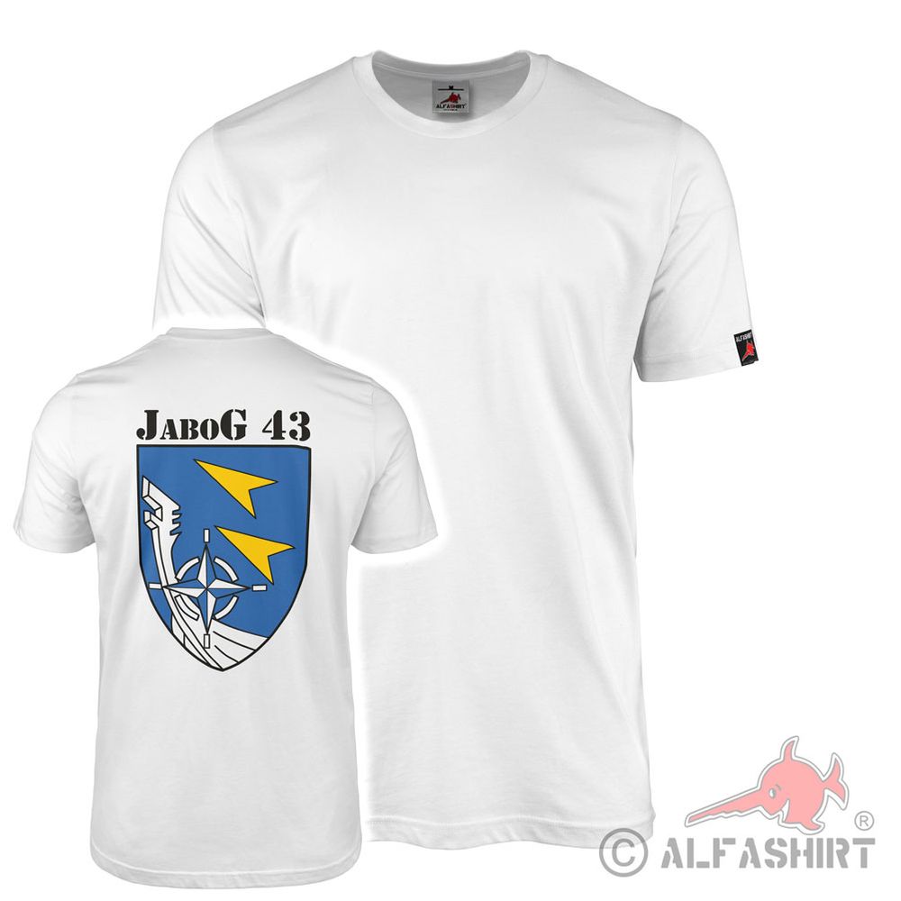 Fighter Bomber Squadron 43 Bundeswehr-BW Luftwaffe Badge Troop T-Shirt # 41115