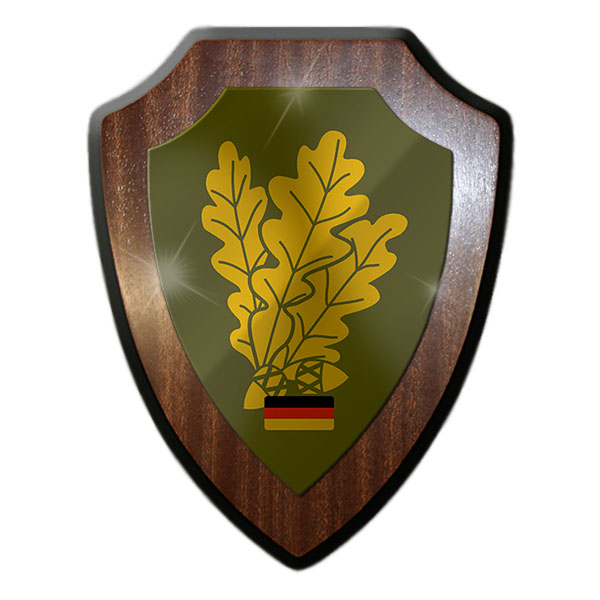 Wappenschild Jägertruppe Wappen Wandschild Barettabzeichen Bundeswehr #19854