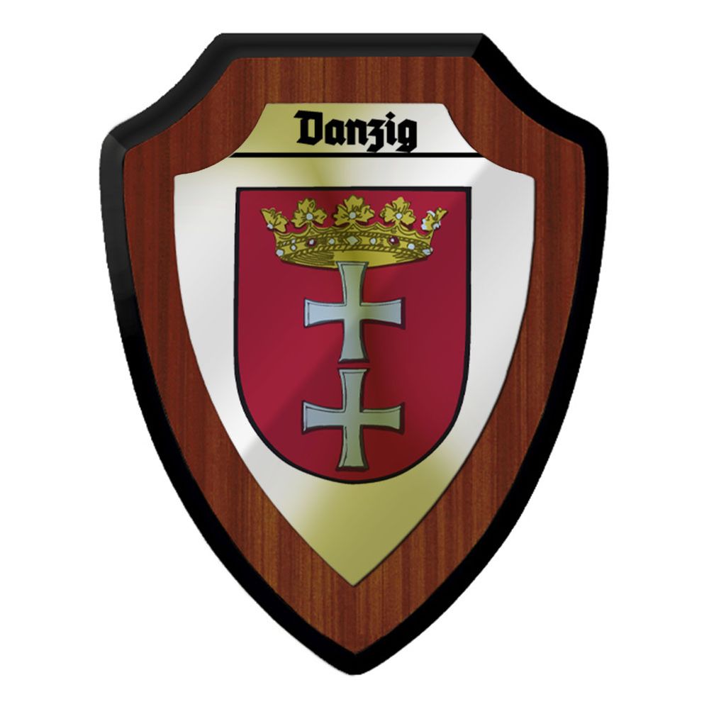 Coat of Arms Danzig Crosses Crown #41274