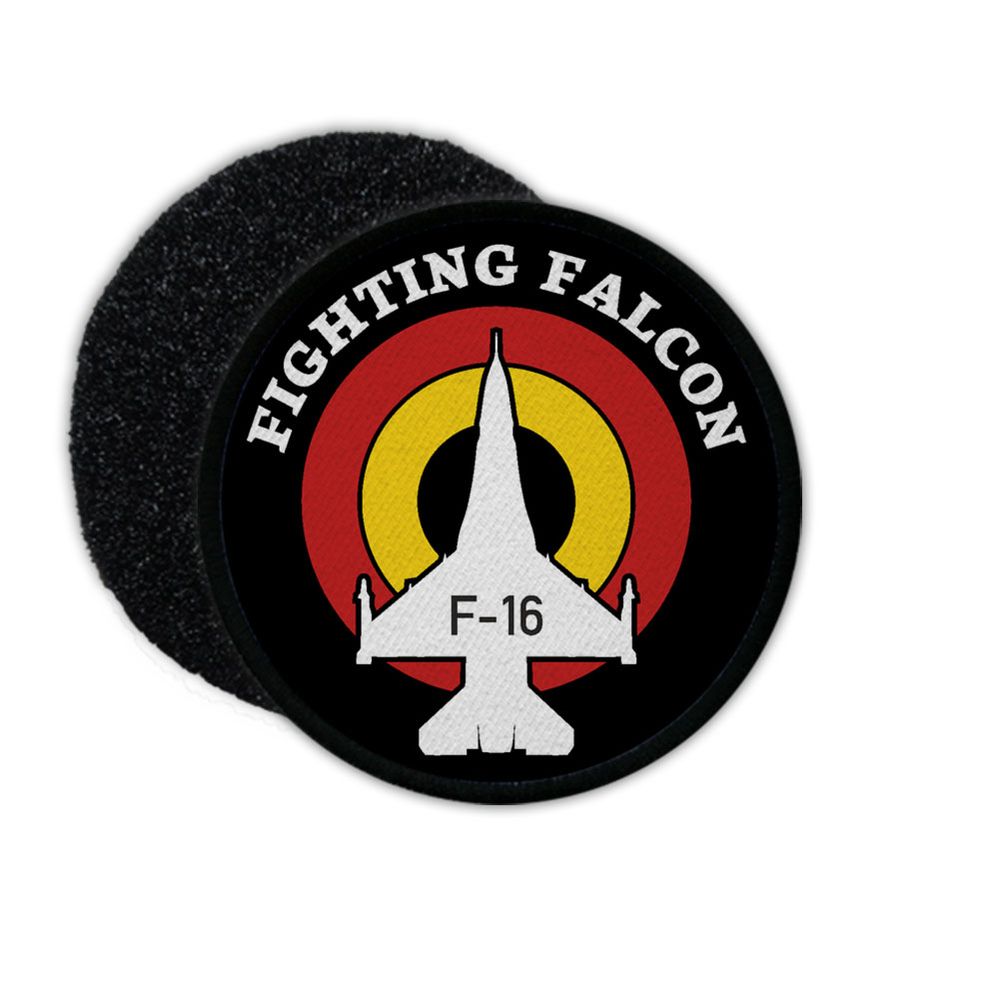 Patch Fighting Falcon F-16 Jagdflugzeug Belgien Uniform Abzeichen #33873