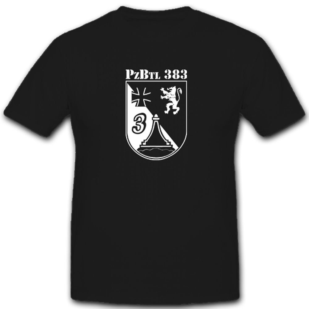 3./PzBtl 383 Panzerbataillon Panzer Leo Leopard Bataillon T Shirt #5225