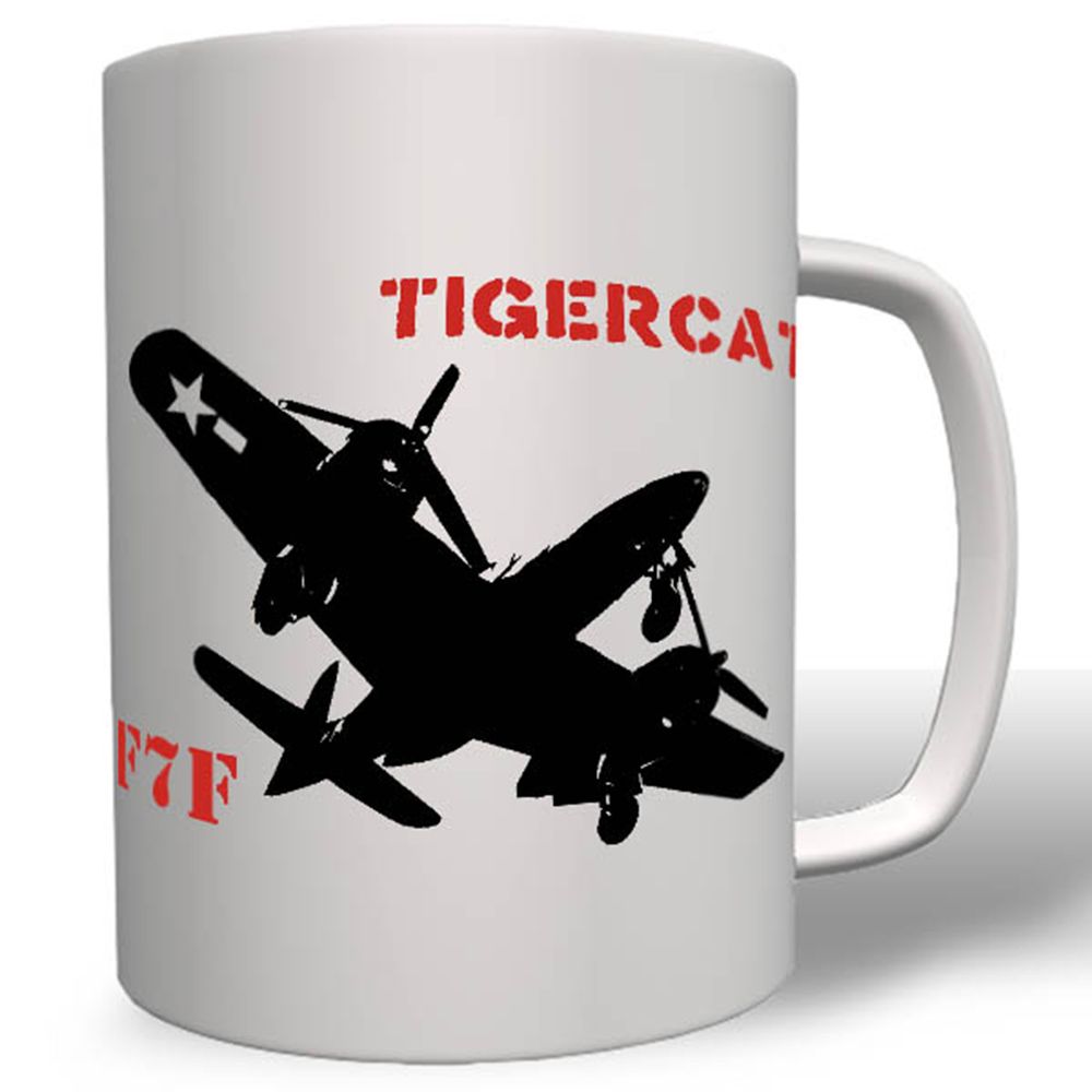 F7f Tigercat Attack Plane Fighter Plane Grumman Air Force Cup # 16576