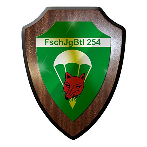 Wappenschild / Wandschild / Wappen - FschJgBtl 254 Fallschirmjäger #8846