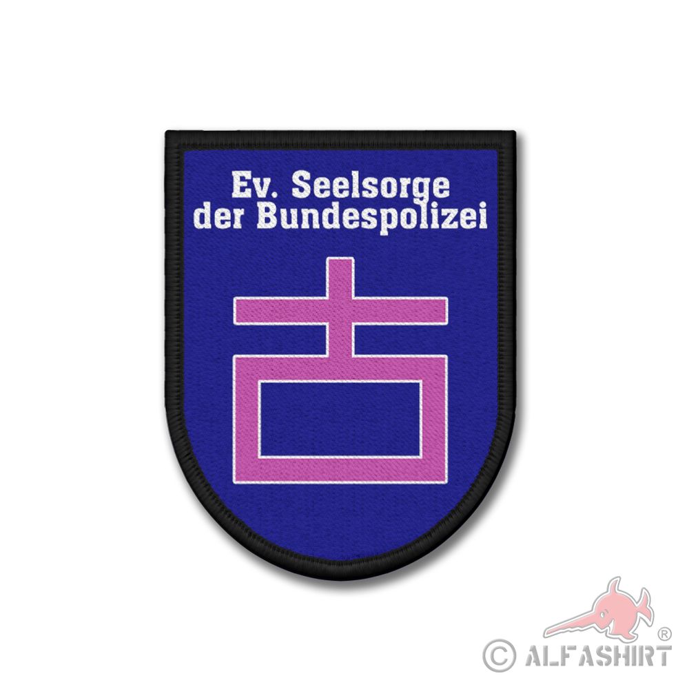 Evangelical Pastoral Care of the Federal Police Police Velcro Badge #39752