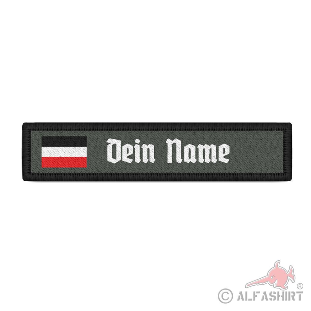 Namenschild Altdeutsch Wilhelm Friedrich Feldgrau Namen Personalisiert #41195