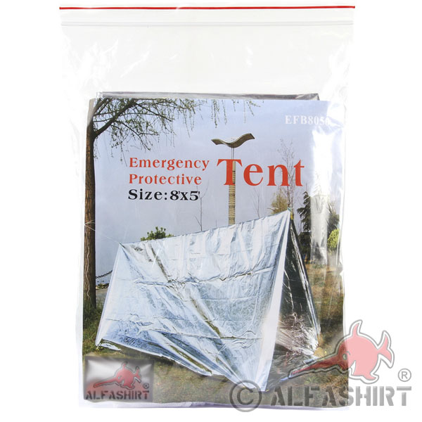 Survival EMERGENCY TENT Outdoor Bear Survive Bivouac Rescue Rescue Foil # 17757