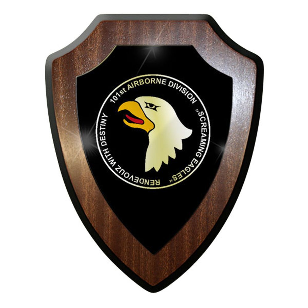 Wappenschild - 101st Airborne Division Fallschirmjäger WK 2 WW II #12274