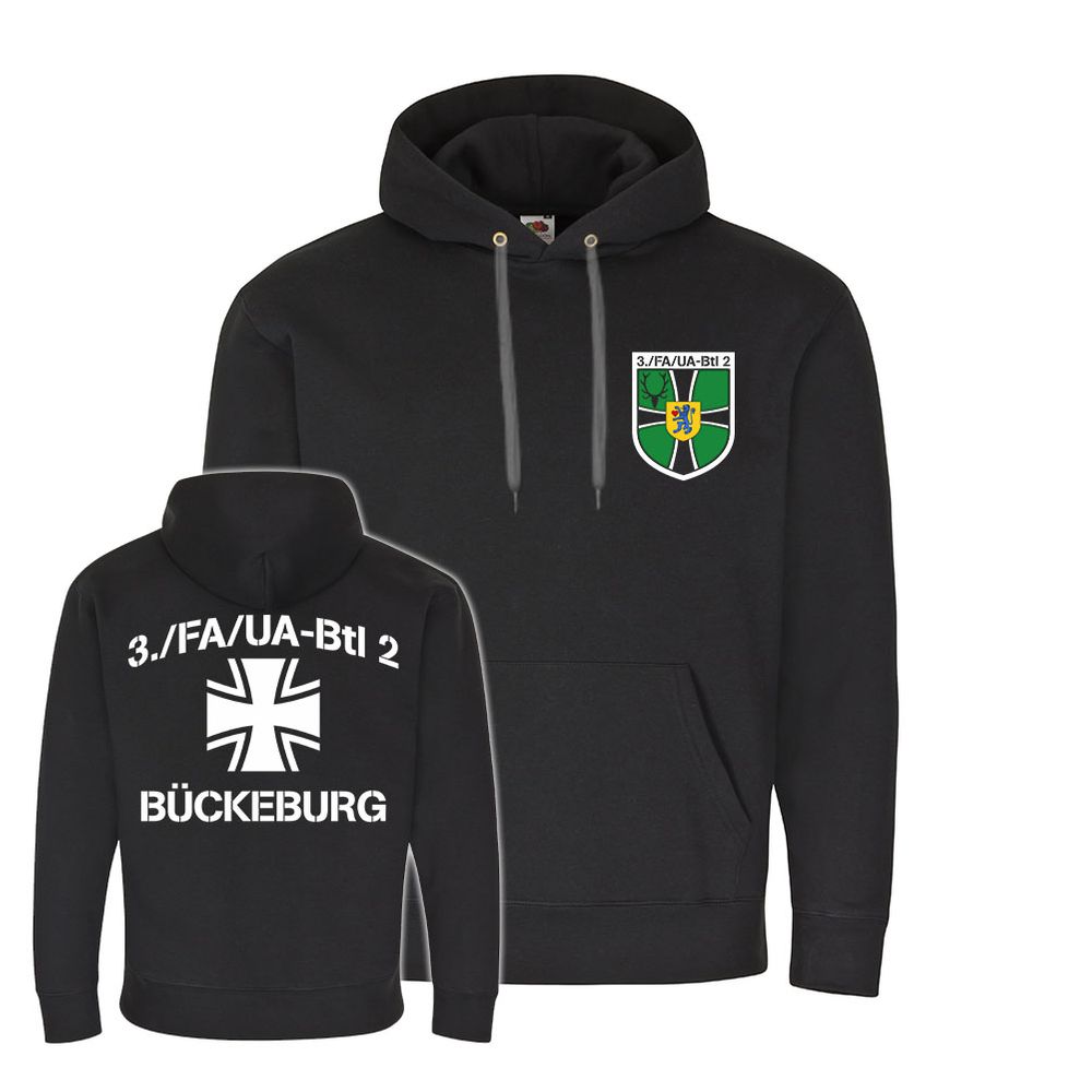 Hoodie 3 FA-UA Btl 2 Ausbildungs-Kompanie Feldwebelanwärter #23169