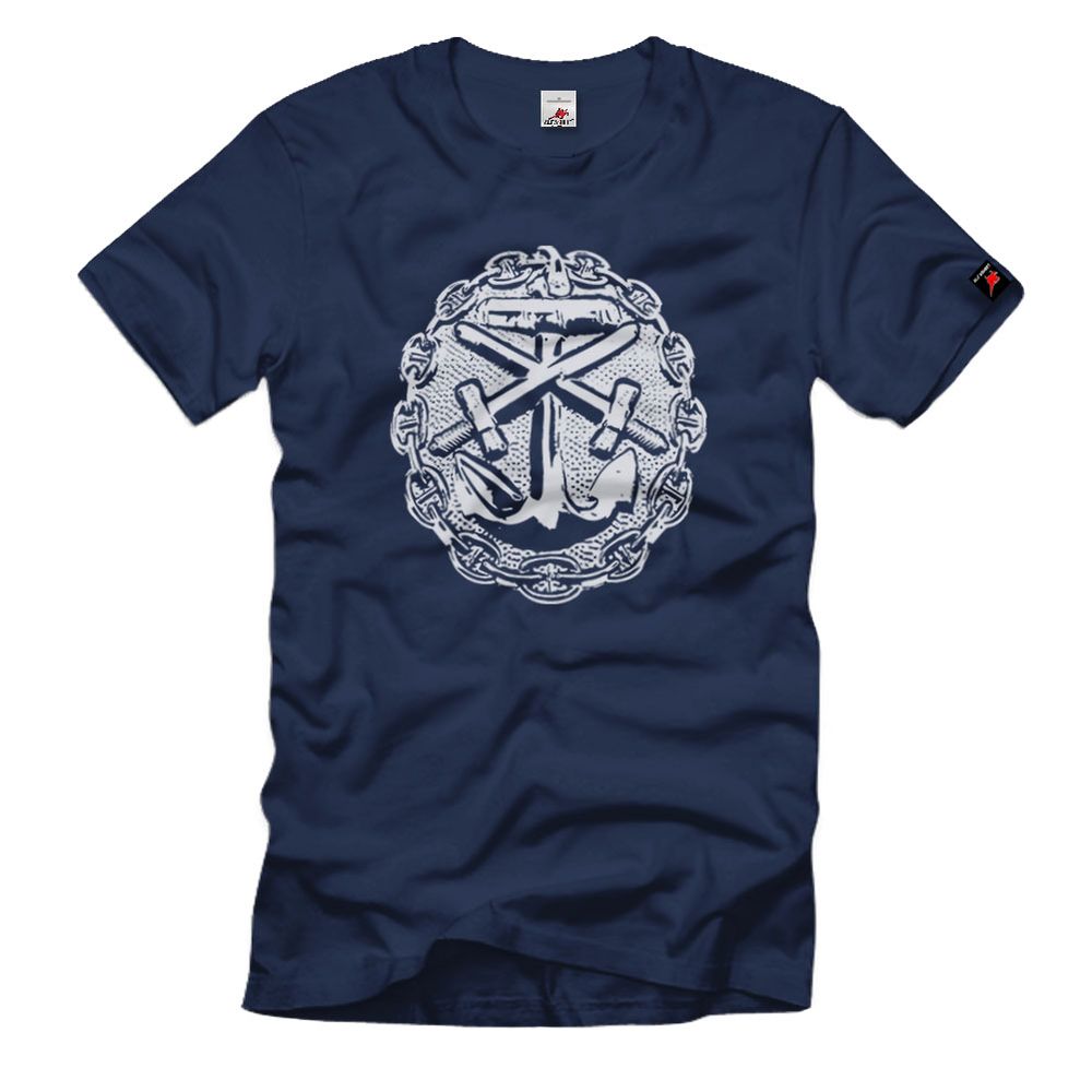 Verwundetenabzeichen Marine 1918 Anker Kaiser Reich Abzeichen T-Shirt#2499