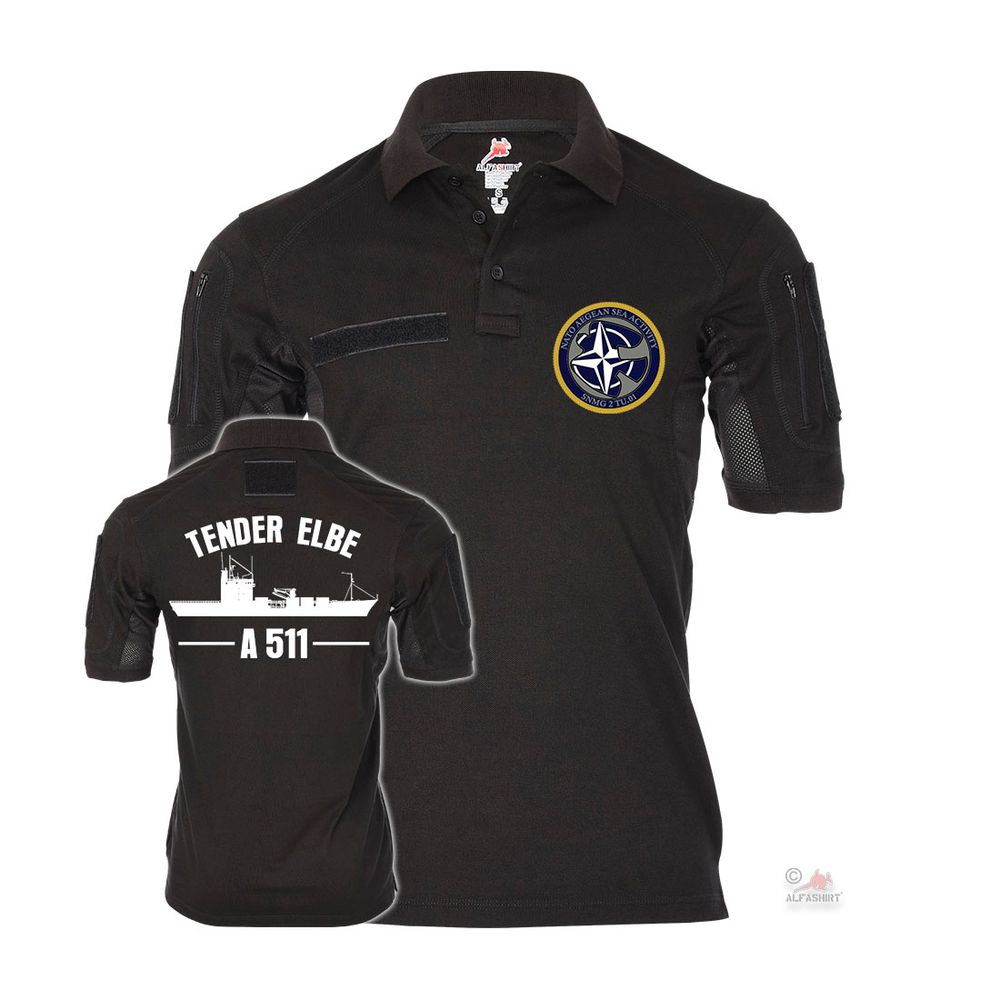 Tactical Polo Tender Elbe A511 Standing NATO Maritime Group 2 Crew #41148