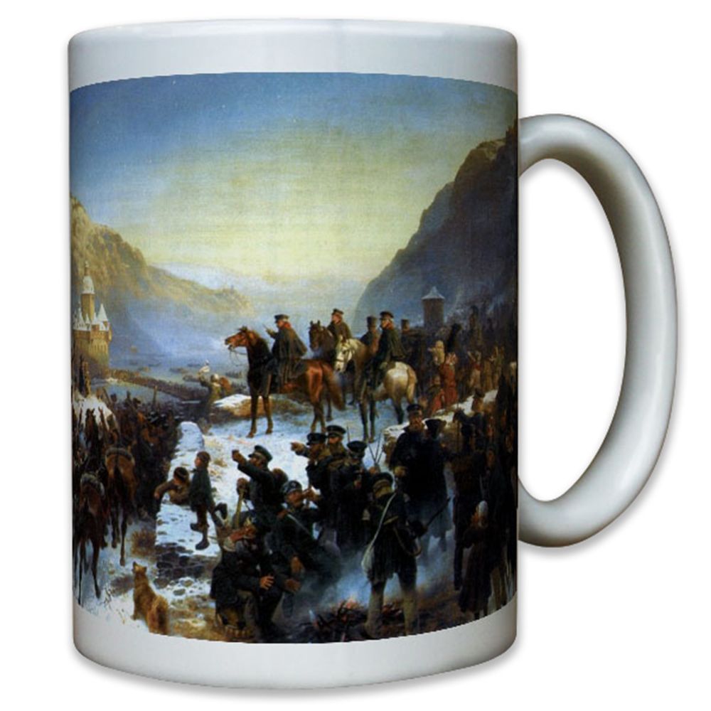 Gebhard Leberecht von Blücher Fürst von Wahlstatt Marschall Tasse Becher #10728